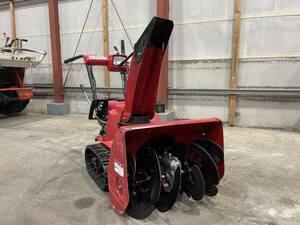  snowblower *HONDA/ Honda *HS655(SZAL)* snow circle * small size * engine starting has confirmed * mileage defect equipped * cheap present condition exhibition * Hokkaido from!