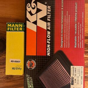 K&N HIGH-FLOW AIR FILTER 未使用　w212 E250 