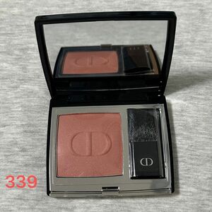 Dior ディオールスキン ルージュ ブラッシュ シアージュサテン 339