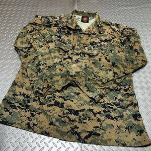 米軍実物　沖縄 USMC　ウッドマーパットジャケット　MEDIUM-REGULAR サバゲー　(INV I#52)