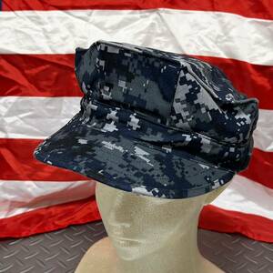 沖縄　米軍実物　US NAVY CAP　7 3/4 INV K#13)