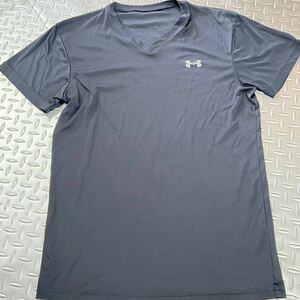 米軍放出品 Tシャツ　UNDER ARMOUR アンダーアーマー トレーニングシャツ アンダーシャツ サバゲー ランニング BLACK (INV U02)