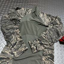 米軍放出品　沖縄　Massif Airman Battle Shirt ABS Size SMALL FR Flame Resistant USAF Combat メイドインアメリカ　(INV L#50)_画像2