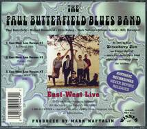 BLUES ROCK：THE PAUL BUTTERFIELD BLUES BAND／EAST-WEST LIVE_画像2