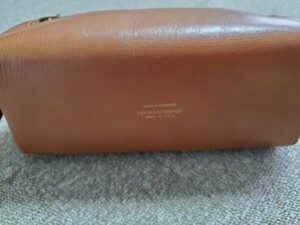 ヴィンテージ プリンスガーデナー 化粧ポーチ コーハイド バッグ Vintage Prince Gardner Toiletry Bag Top Grain Cowhide 美品 風呂バッグ