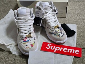 Supreme Nike SB Dunk High Rammellzeeシュプリーム ナイキ SB ダンク ハイ ラメルジー 8.5状態:S 未使用保管品US8.5 