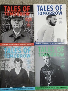 アットラストTIMEWORN ATLAST マガジン雑誌 カタログ ブッチャープロダクツ本TIMEWORNCLOTHING TALES OF TOMORROW 雑誌 No.6、7、9、10