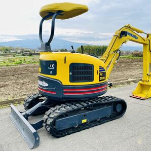 コマツ KOMATSU PC30FR-1 ミニユンボ バックホー ユンボ ゴムクロラー新品 倍速有りの画像5