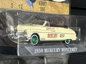 1/64 グリーンライト 1950 MERCURY MONTEREY マーキュリー モントレー コンバーチブル オフィシャルペースカー グリーンマシーン