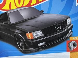 ホットウィール 1989 メルセデスベンツ 560SEC AMG ブラック