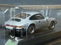 京商 1/64 ポルシェミニカーコレクション2 PORSCHE 911 SC シルバー_画像3