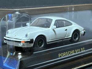 京商 1/64 ポルシェミニカーコレクション2 PORSCHE 911 SC ホワイト