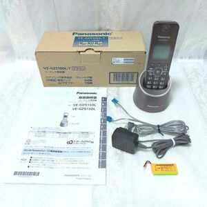 【美品】パナソニック　Panasonic　 RU・RU・RU(ル・ル・ル)　VE-GZS10DL ブラウン