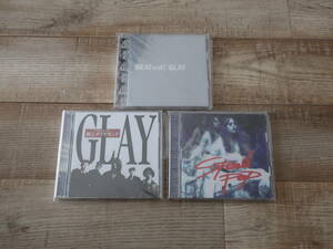 ★格安 希少 GLAY 初期アルバム 灰とダイヤモンド SPEED POP BEAT out ３枚セット グレイ ＣＤ アルバム スピードポップ ビートアウト