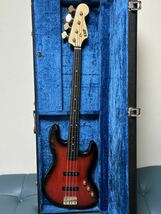 【美品】ESP カスタムオーダー フレットレス サンバースト JAZZBASS 1990年当時物 検)フェンダー Fender ムーン ジャコパス ジャズベース_画像1