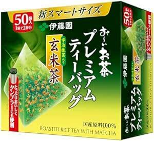 伊藤園 おーいお茶 プレミアムティーバッグ 宇治抹茶入り玄米茶 2.3g ×50