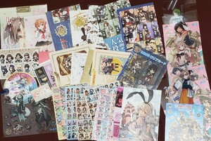 艦これ 中古 セット クリアート下敷き クリア カード くじ シール ステッカー ポスター うちわ コミケ バインダー 