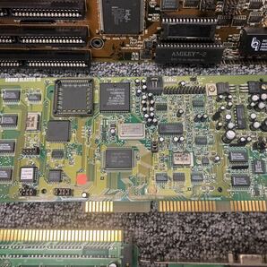 ③マザーボード 基板 まとめ TEAC TEXA ROM1 SOUND BLASTER 16 AMIKEY-2 部品取り ジャンクの画像3