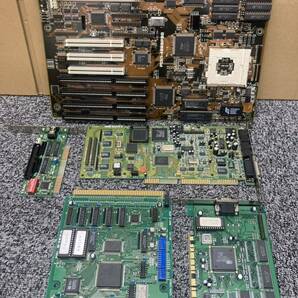 ③マザーボード 基板 まとめ TEAC TEXA ROM1 SOUND BLASTER 16 AMIKEY-2 部品取り ジャンクの画像1