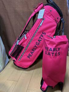  new goods regular goods Pearly Gates super light weight stand caddy bag limitated model pink recommendation high quality free shipping complete sale goods 