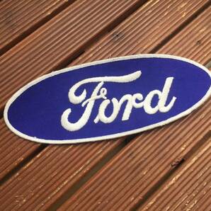 特大【70's Ford ワッペン】ビンテージ フォード ホットロッドの画像1
