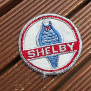 【70's SHELBY コブラ ワッペン】ビンテージ シェルビーの画像1