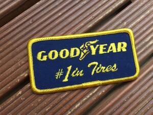 【70's #1 GOOD YEAR ワッペン】