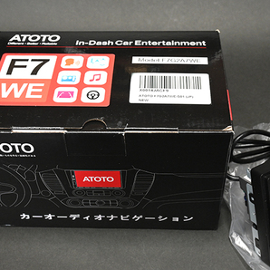 未装着 動作確認のみ■ATOTO カーナビ F7G2A7WE 7インチ■F7WE 2Din カーオーディオ一体型ナビ CarPlay、Android Auto対応■付属品未使用の画像7