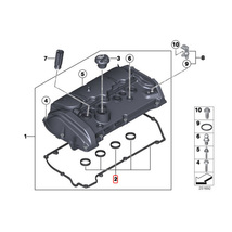 BMW F20 118i タペットカバーパッキン/シリンダーヘッドカバーガスケット N13 エンジン用 11127582400_画像2