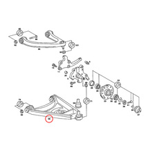 URO製 ベンツ SL R107 300SL フロント ロアアーム/コントロールアーム 左側 1073302407_画像2