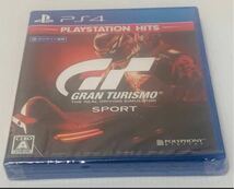 未開封 PS4 グランツーリスモSPORT PlayStation HITS 新品 未使用 未開封品 GRAN TURISMO 1円スタート_画像3