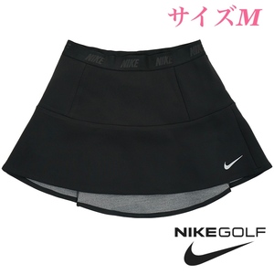 新品タグ付き NIKE GOLF ナイキ DRI-FIT ウォームスコート スカート インナーパンツ UVプロテクトプレーンジャージ ブラック　 M　12,000円