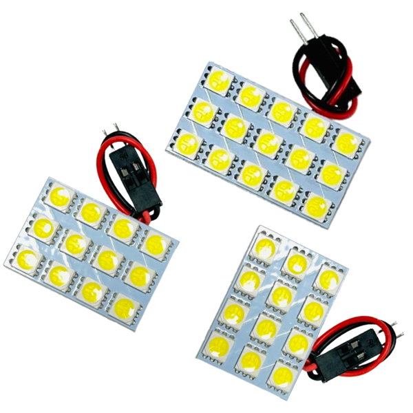 タント LED ルームランプ LA650S LA660S [令和1.7～] ダイハツ 141発 3点セット 室内灯 カスタム パーツ 車内灯 ホワイト