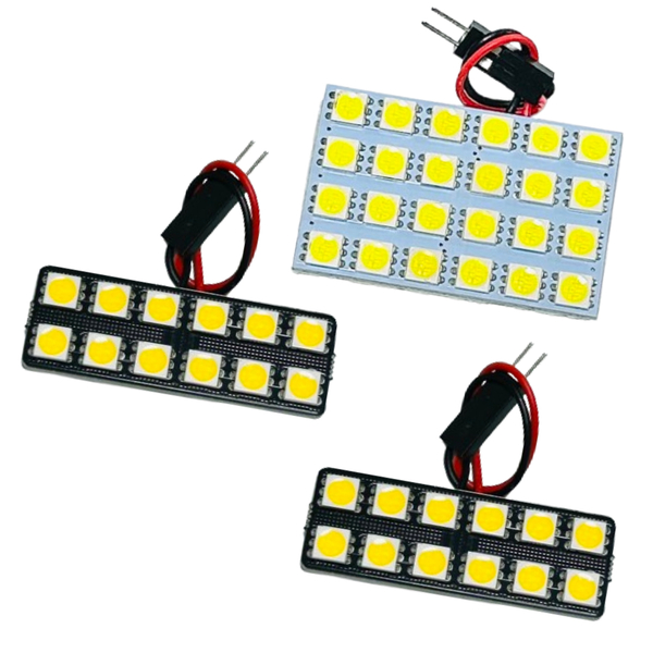 N-BOX スラッシュ LED ルームランプ JF1 JF2 [H26.12～] ホンダ 3点セット 室内灯 カスタム パーツ 車内灯 ホワイト