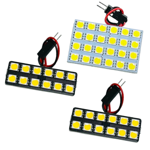 N-BOX スラッシュ ターボ LED ルームランプ JF1 JF2 [H26.12～] ホンダ 3点セット 室内灯 カスタム パーツ 車内灯 ホワイト