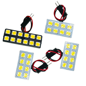 パジェロイオ LED ルームランプ H76W [H10.6～H19.6] ミツビシ 4点セット 室内灯 カスタム パーツ 車内灯 ホワイト