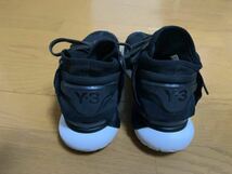 Y-3 QASA HIGH "CORE BLACK" AQ5499 美品 25cm US7 ADIDAS Yohji Yamamoto スニーカー 黒 _画像5