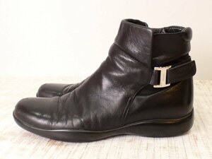 プラダ　PRADA　sports　ハイカットシープ　シューズ【L's(37.5)/ブラック/Bランク】b4A