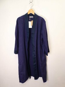 フォグリネンワーク　fog linen work 国産　ウールコート【L's(F)/パープル/Sランク】b4Z