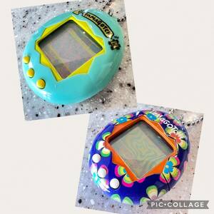 1円〜 ジャンク オリジナルたまごっち 初代 たまごっち エメラルドグリーン Original Tamagotchi Retro flowers BANDAI バンダイ