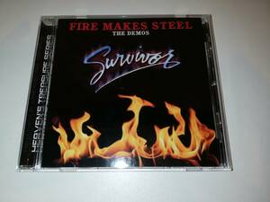 【レア音源】SURVIVOR / FIRE MAKES STEEL 93～96年に収録されたプロモ音源 VOは初代のDAVE BICKLER　REACH収録曲のビックラー版が聴けます