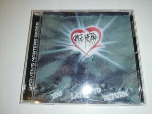 【ドイツ産メロハー名盤】RAGE HEART / TOO LATE TO RETURN　CZAKANやCHRYZTYNEに近い硬質さと透明感が同居した名盤　試聴サンプルあり