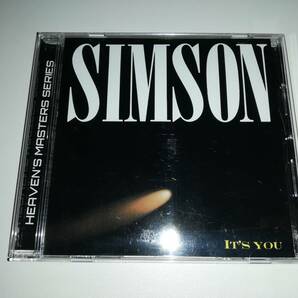 【北欧メタル名盤】SIMSON / IT'S YOU 80年代北欧メタルの名盤中の名盤 試聴サンプルあり 名曲だらけです！の画像1