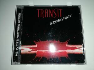 【スイス産メロハー名盤】TRANSIT / BREAK AWAY　ドイツのDOMINOE、同郷のDAYTONAの1ST、AUSTRIAのOPUSに近い極上ハードポップな名盤です