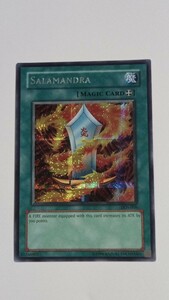 【極美品】「サラマンドラ」英語版シークレット DDS-006【ランクS】遊戯王 海外 米 SALAMANDRA