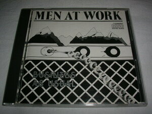 【35・8P-15】メン・アット・ワーク / ワーク・ソングズ MEN AT WORK / BUSINESS AS USUAL 税表記なし 3500円盤 CSR刻印