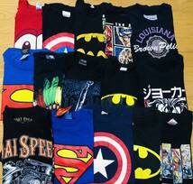 輸入マーベルTシャツ 15枚セット古着卸 すべてM半袖 トップス 春夏物 まとめ売り _画像1