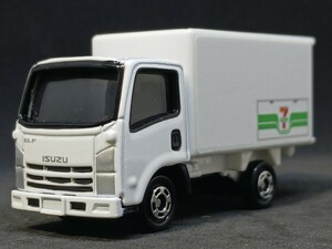 ◆ベトナム製トミカ(1/？)◆いすゞ エルフ(セブンイレブン配送車)◆箱なし/ルース/傷少良品★夢屋VT092★