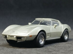 ◆京商/KYOSHO(1/64)◆1978 シボレー コルベット(C3/銀)◆ルース/小傷有★夢屋KY019★