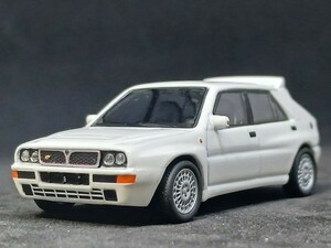 ◆京商/KYOSHO(1/64)◆ランチア・デルタ・HF・インテグラーレ(白)◆ルース/小傷有★夢屋KY010★